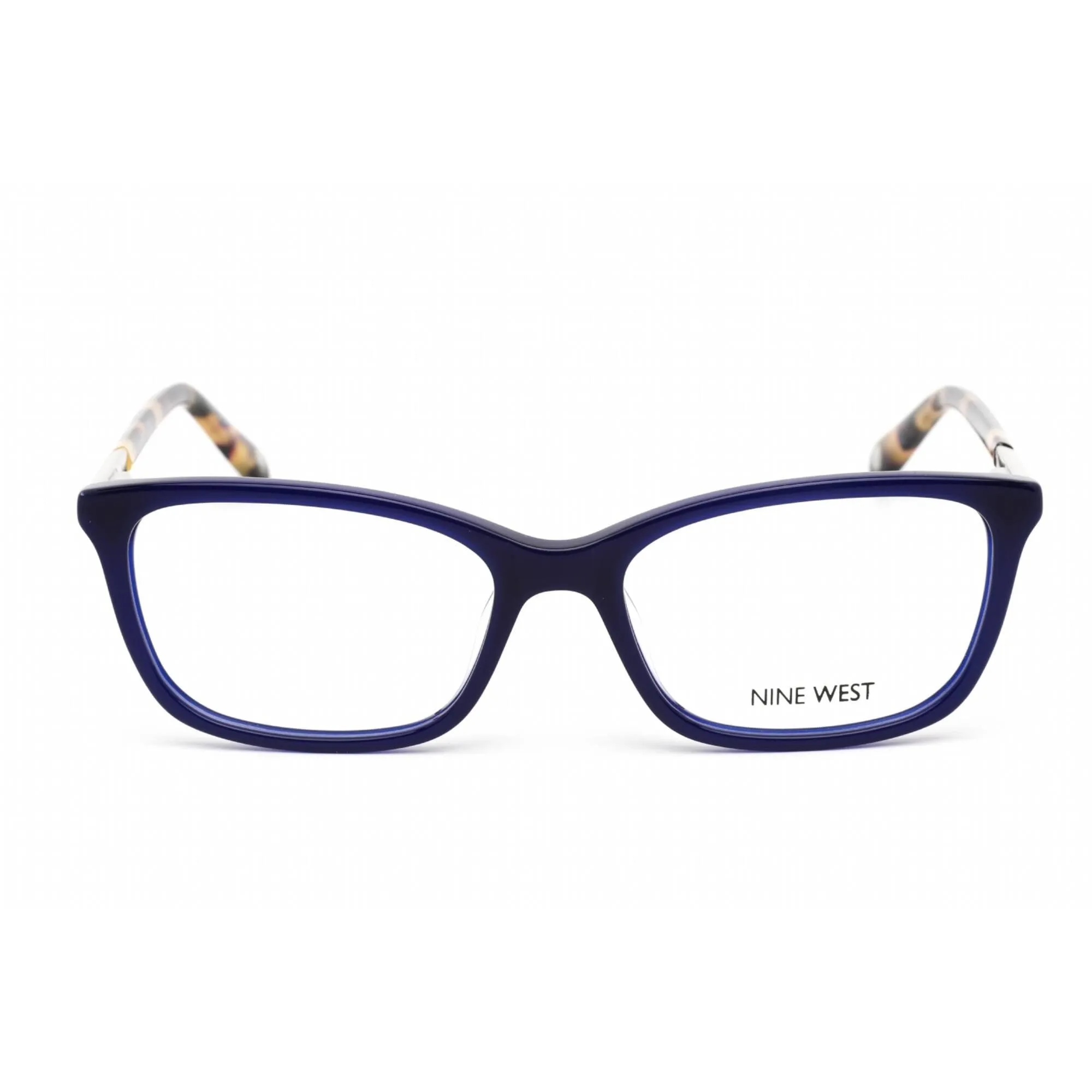 Nine West Women's Eyeglasses - Milky Navy Acetate Rectangular Shape Frame | NW5179 415