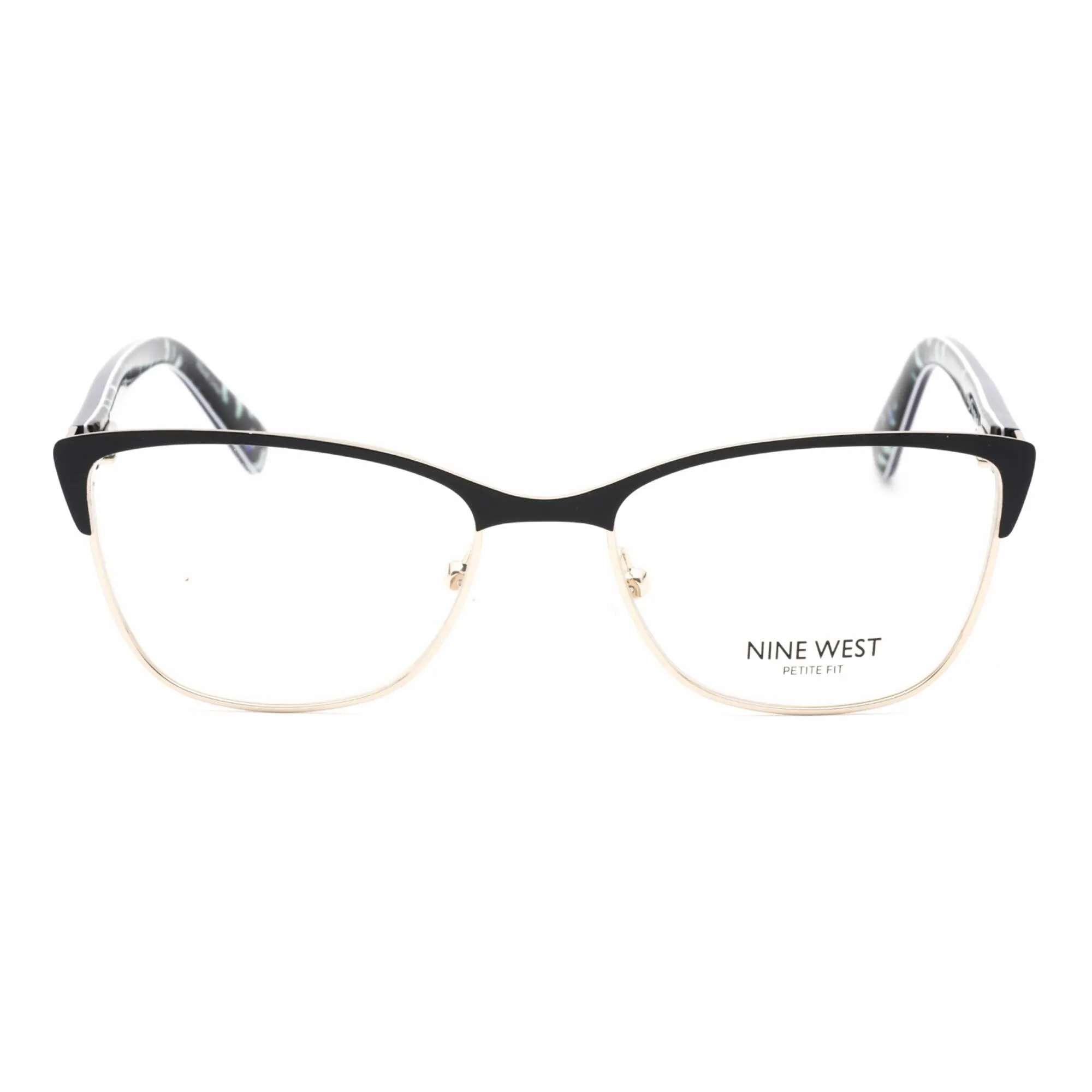 Nine West Women's Eyeglasses - Satin Solid Navy Cat Eye Full Rim Frame | NW8011 400