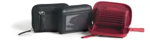Osgoode Marley RFID Zippered Accordion Card File Wallet- 1248