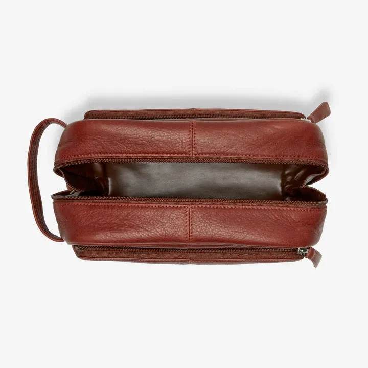 Osgoode Marley Triple Zip Leather Shave Kit 2018