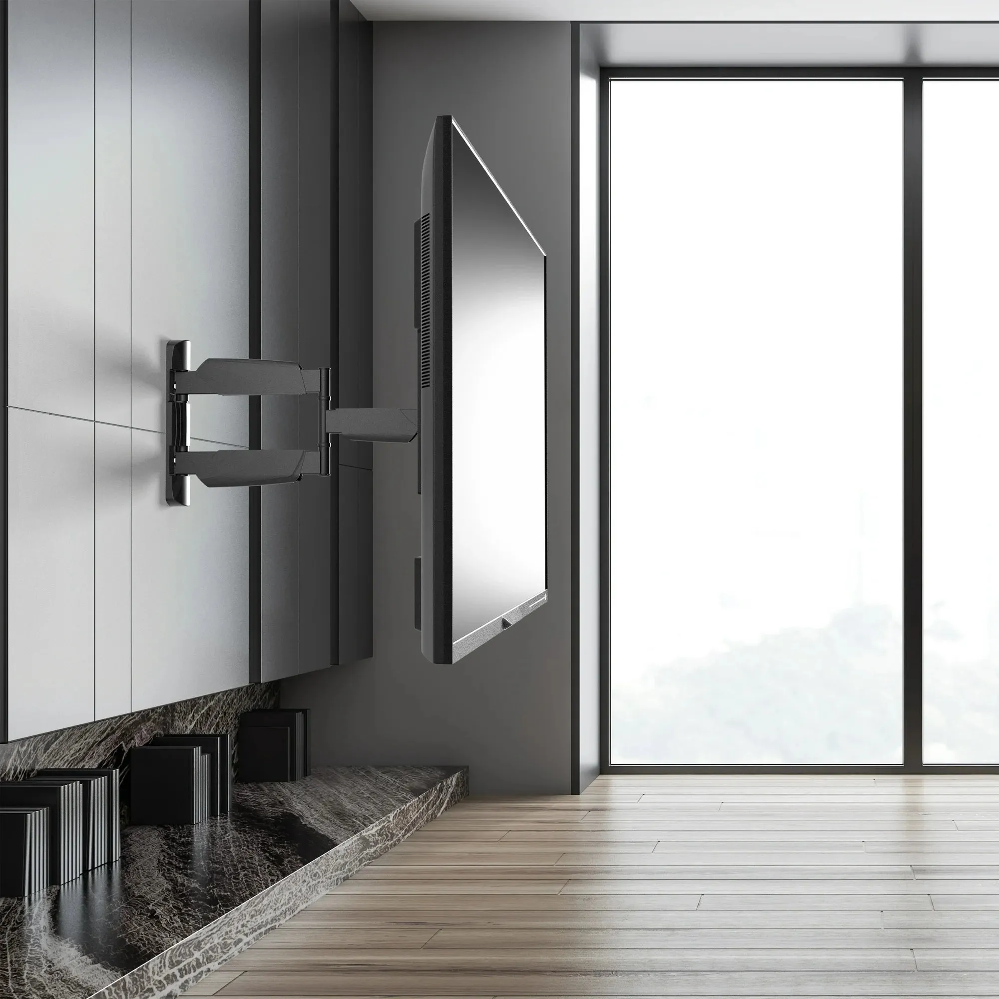 PROMOUNTS MA441-WD Wall Mount Full-Motion Swivle-Tilt