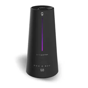Pure Guardian H5665B 1.5 Gal. Warm and Cool Mist Ultrasonic Humidifier with Humidistat and UV-C