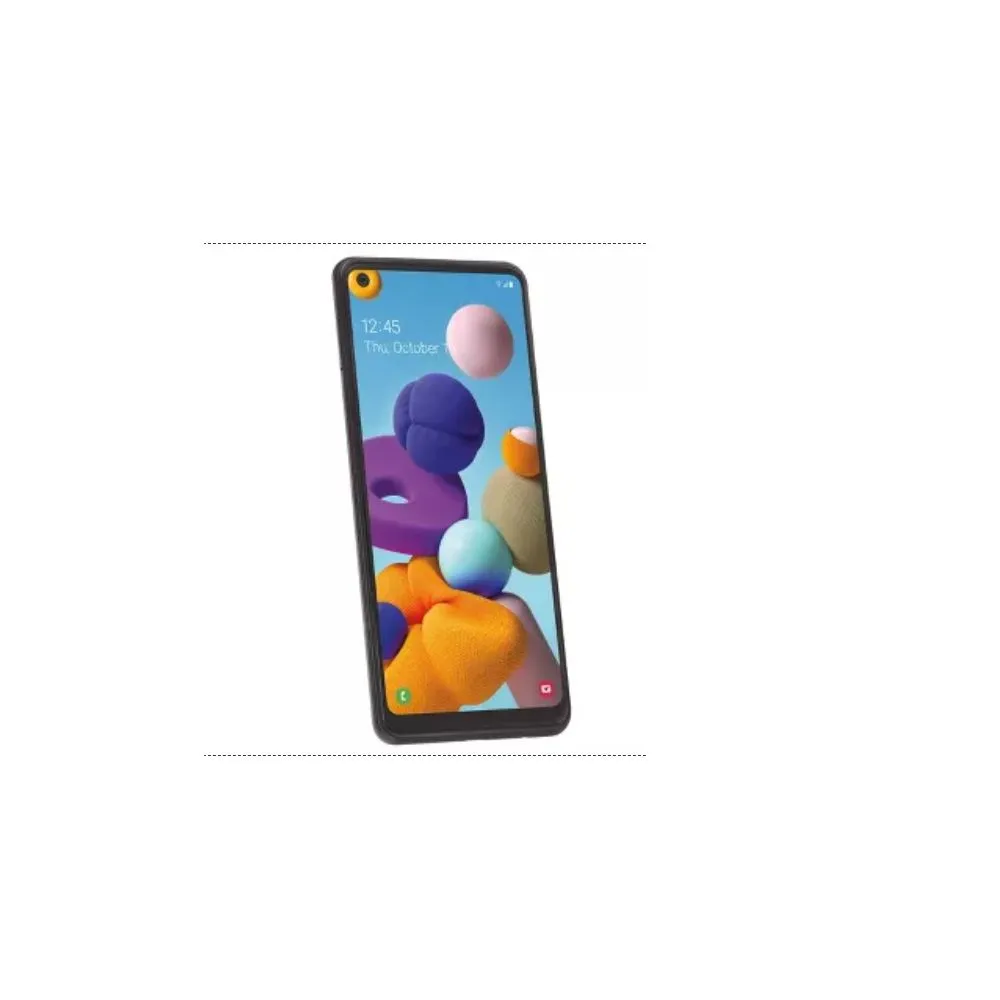 Samsung SM-S215DL Galaxy A21 4G Prepaid Smartphone Gsm (32GB) - Black Straight Talk/TracFone