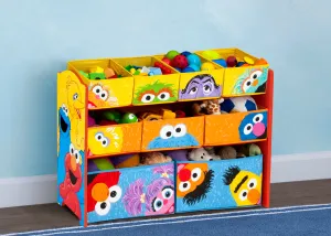 Sesame Street Deluxe Multi-Bin Toy Organizer