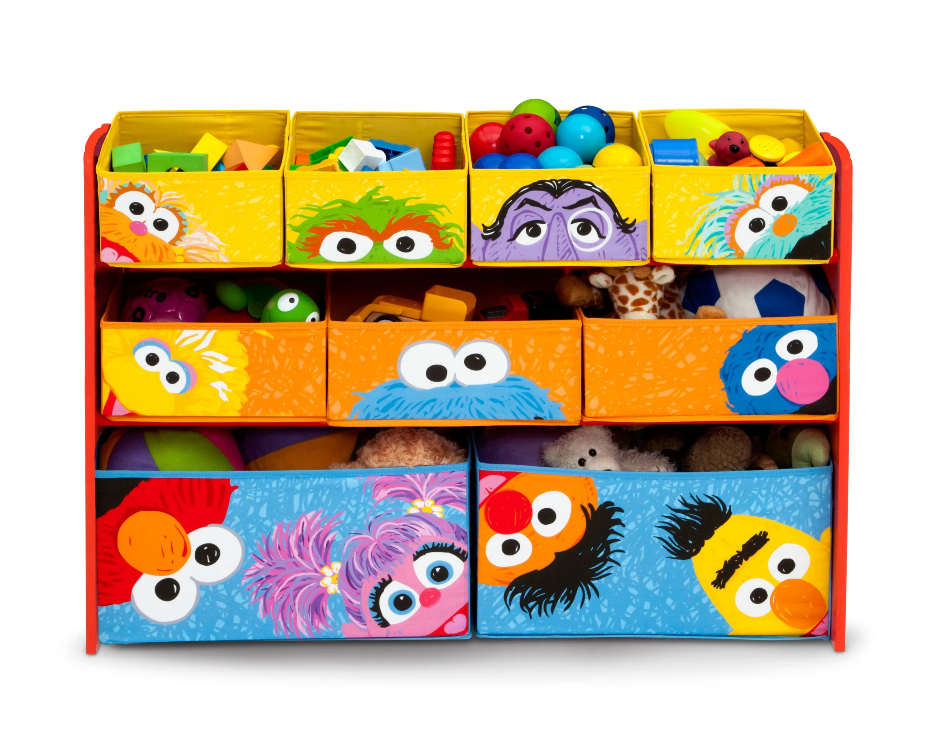 Sesame Street Deluxe Multi-Bin Toy Organizer