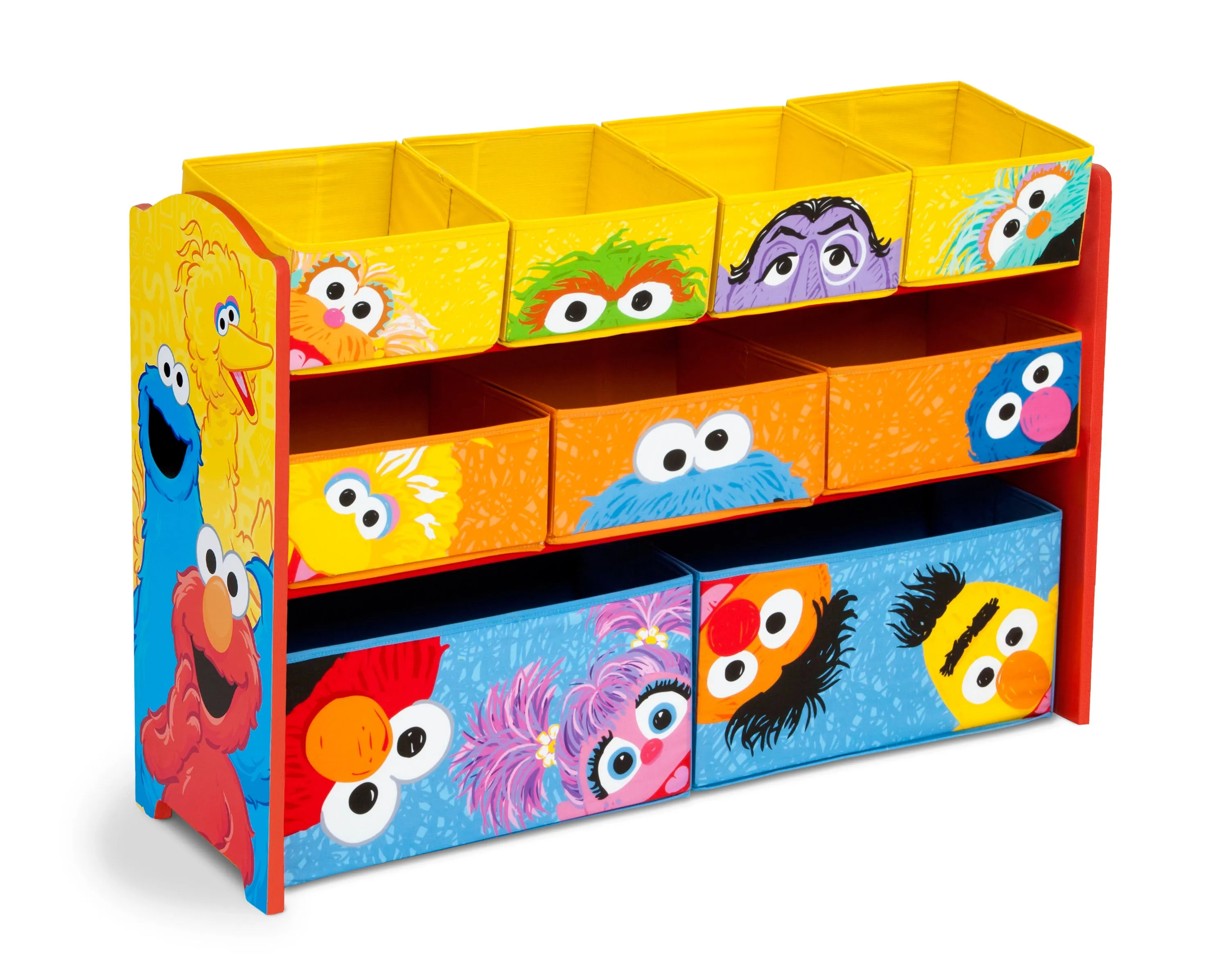 Sesame Street Deluxe Multi-Bin Toy Organizer