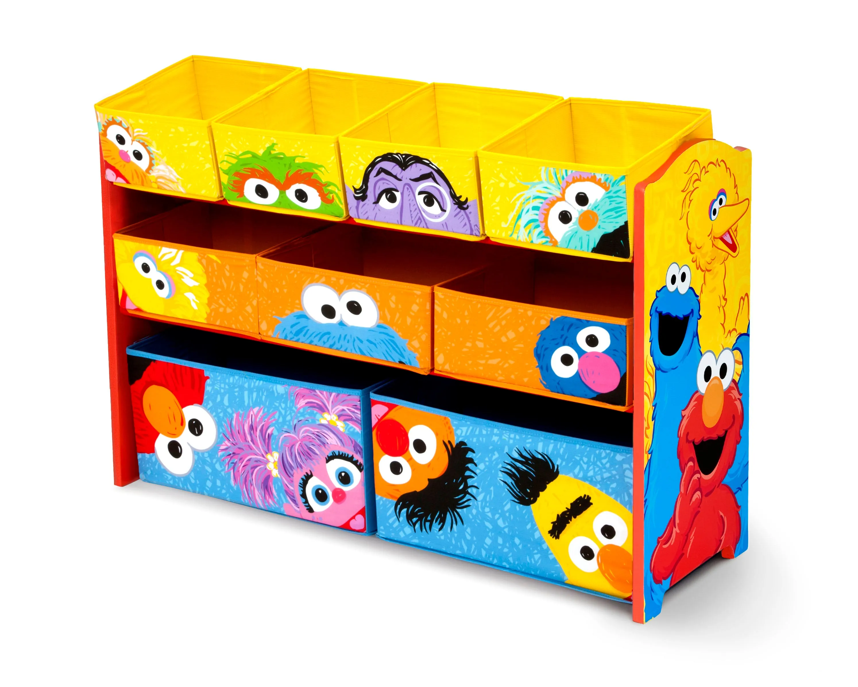 Sesame Street Deluxe Multi-Bin Toy Organizer