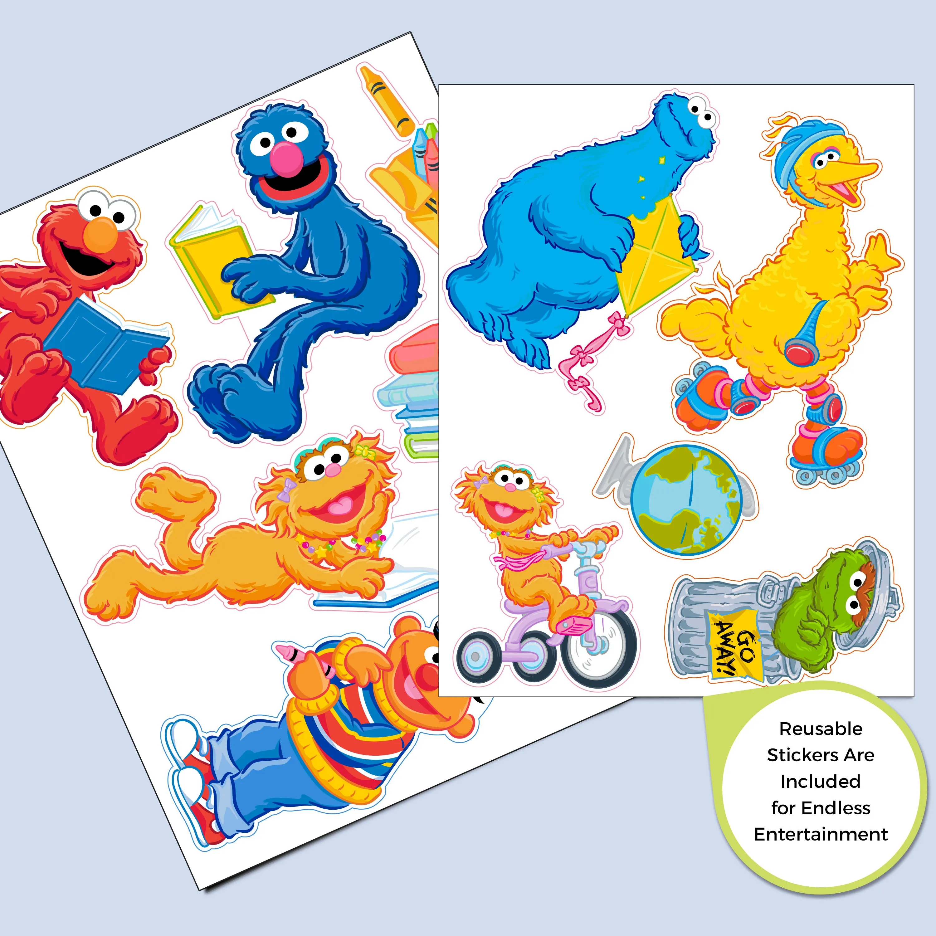 Sesame Street Deluxe Multi-Bin Toy Organizer