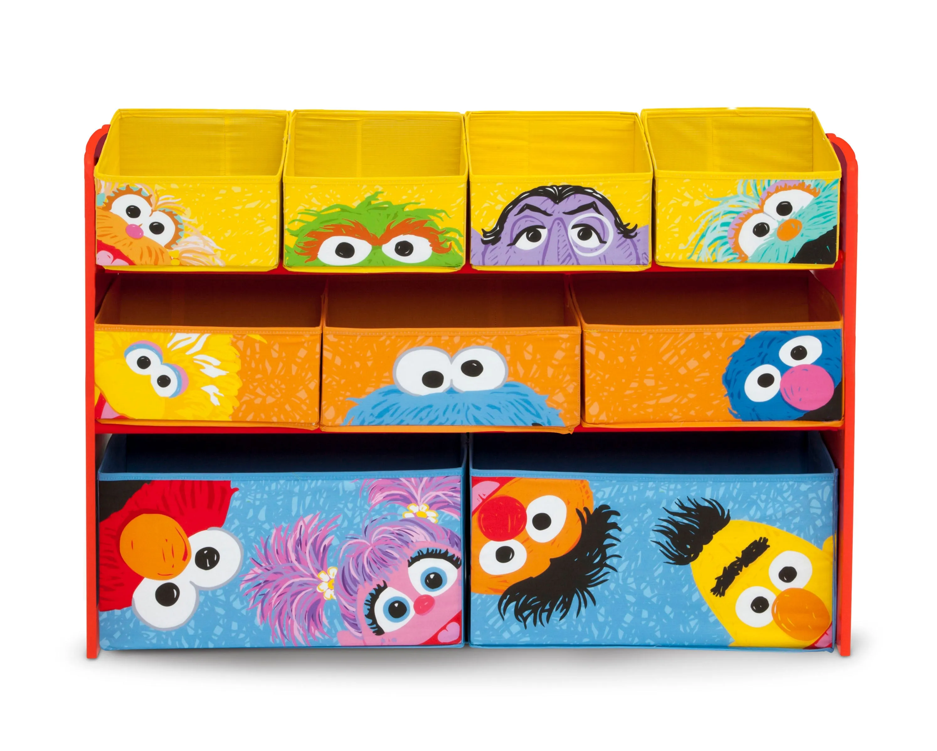 Sesame Street Deluxe Multi-Bin Toy Organizer