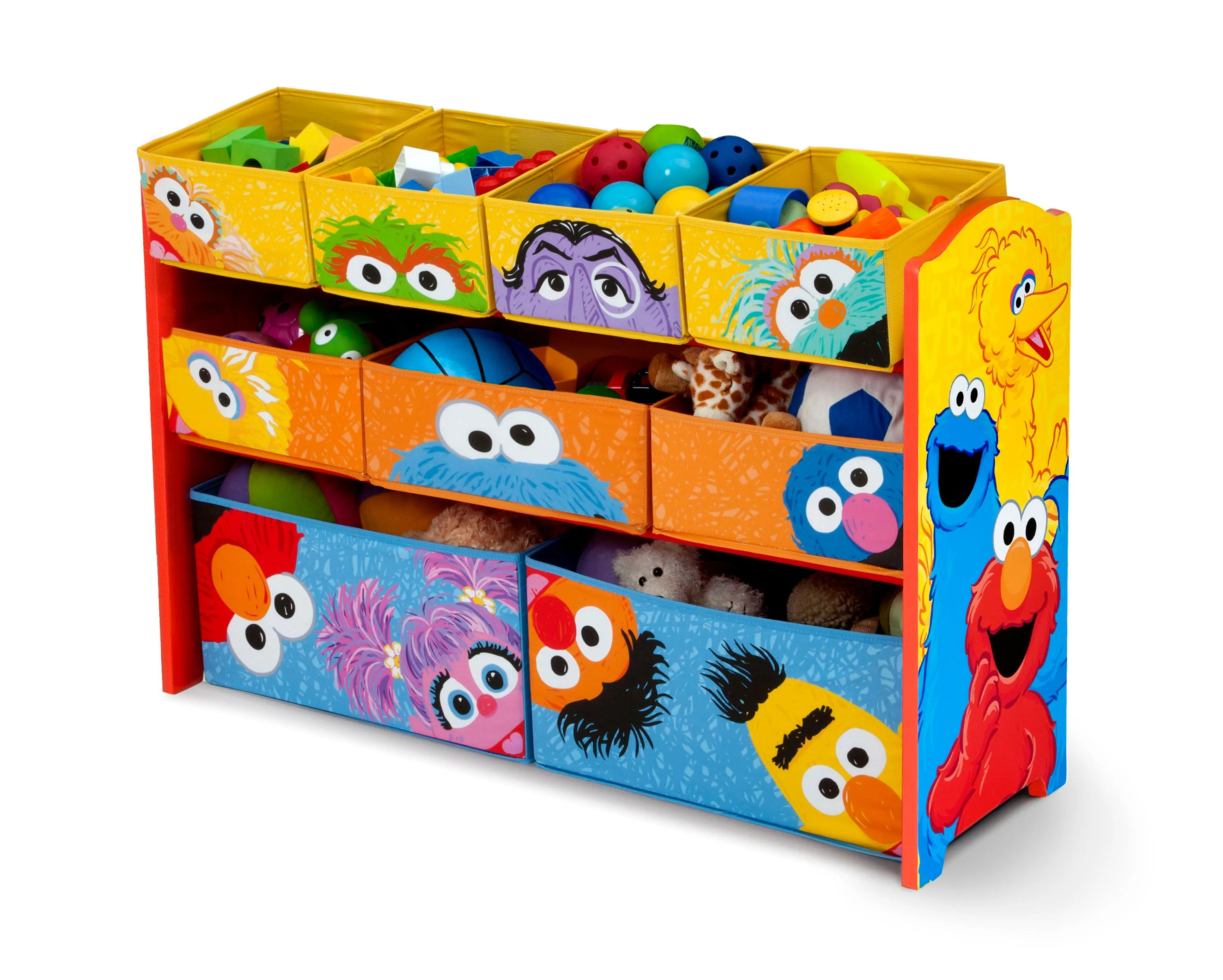 Sesame Street Deluxe Multi-Bin Toy Organizer