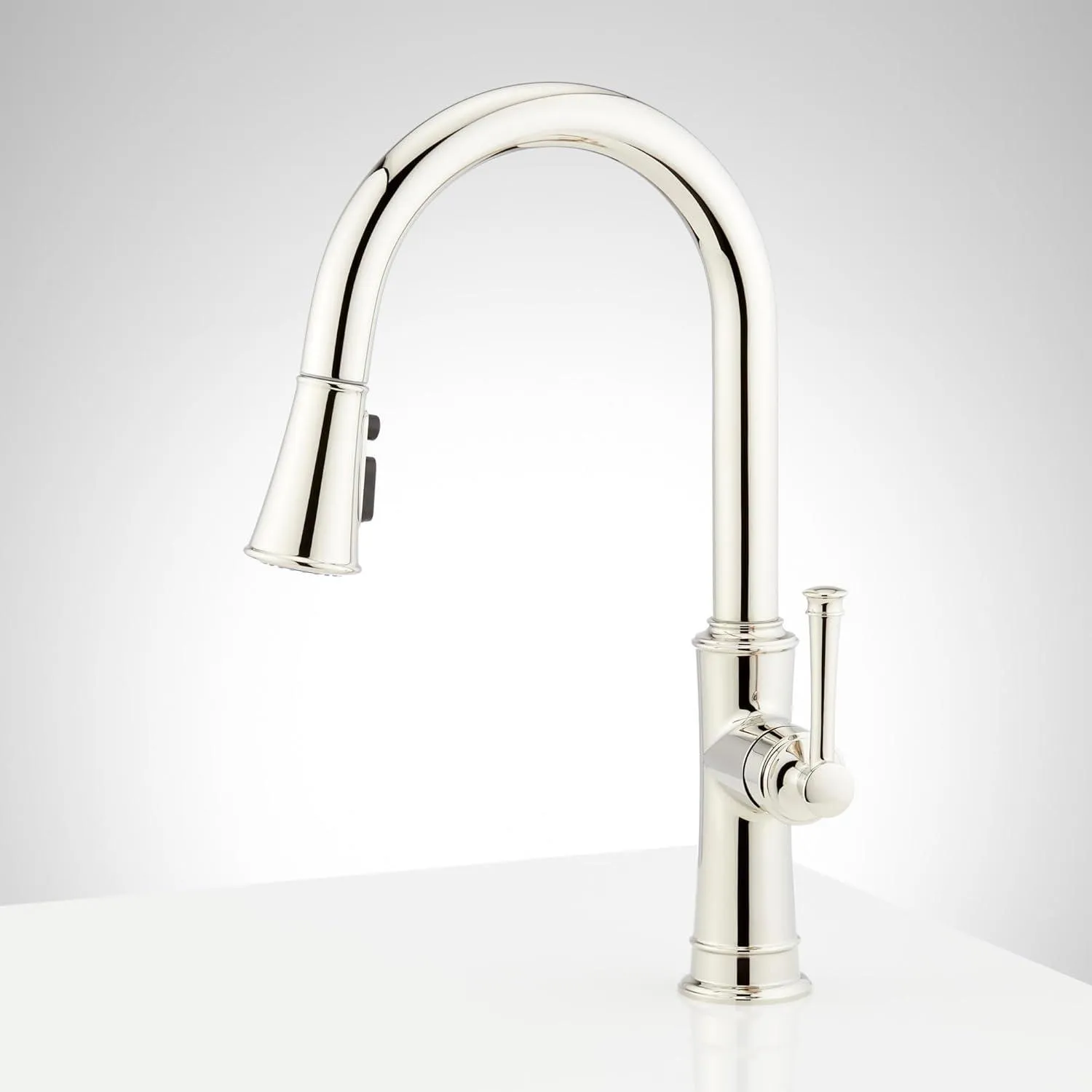 SHXCBE107ZSS Beasley 1.8 GPM Pull-Down Kitchen Faucet Stainless Steel