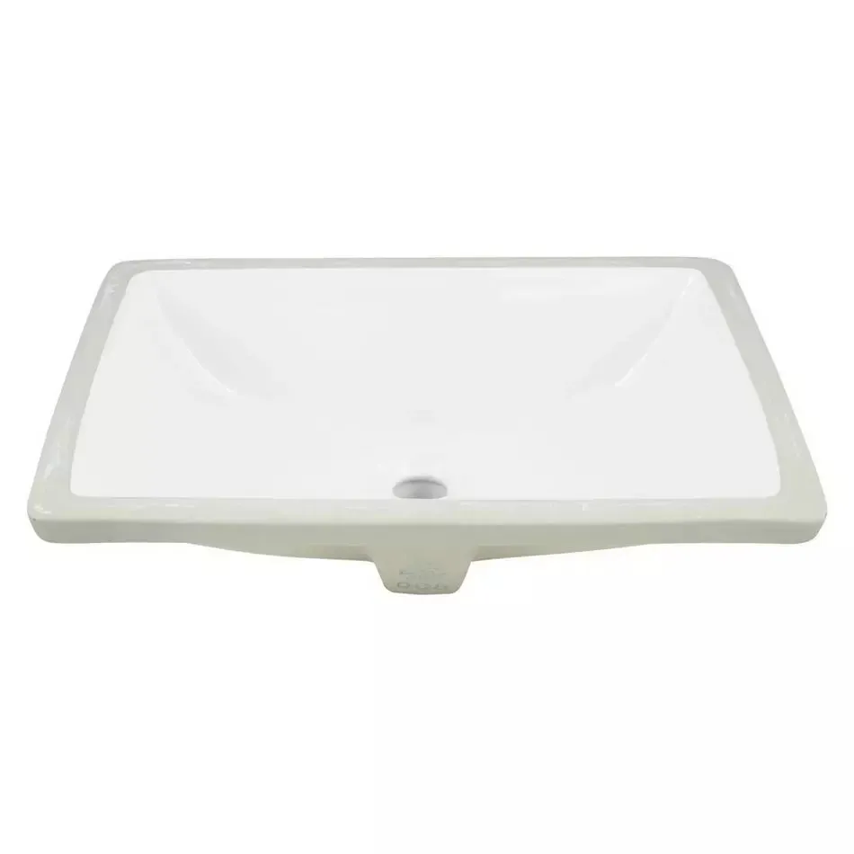Signature Hardware GCAR-U-73x22x3CM-8-ACE-RECT-SM 73" x 22" x 3CM Marble Vanity Top w/ Backsplash - 8" Faucet Holes - Double Sink 2015 Cutouts - Undermount - Carrara - GCAR