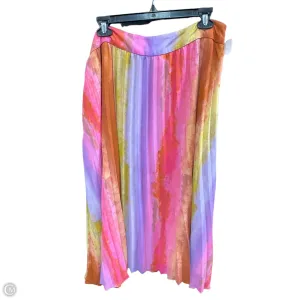 Skirt Maxi By Nine West In Ombre Print, Size: Xxl