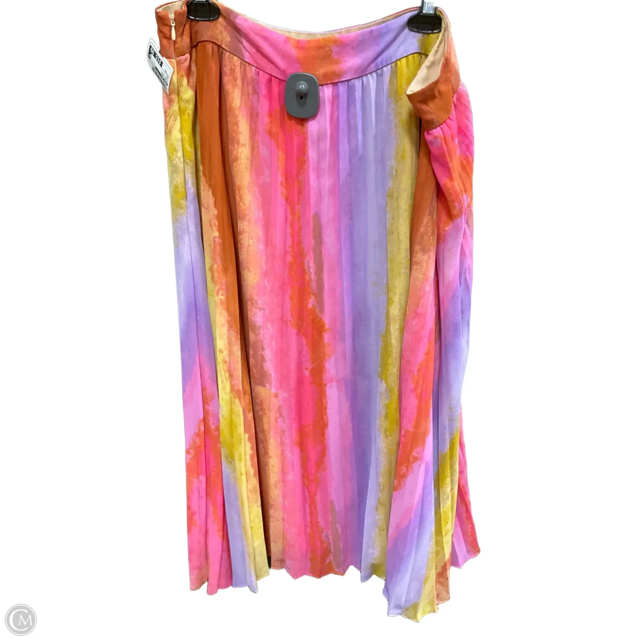 Skirt Maxi By Nine West In Ombre Print, Size: Xxl