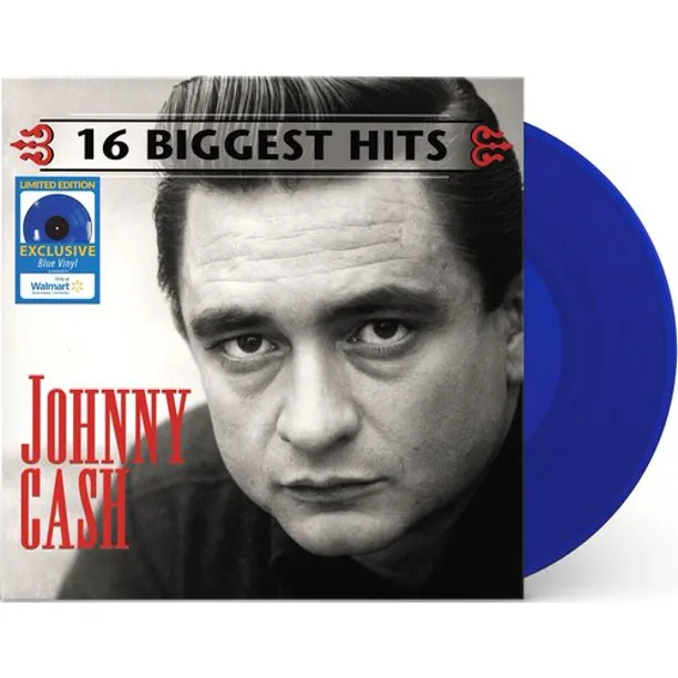 Sony Legacy Johnny Cash - 16 Biggest Hits (Blue) (Vinyl)