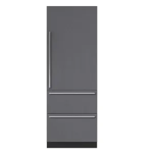 Sub-Zero DET3050CI/R 30" Designer Over-and-Under Refrigerator/Freezer - Panel Ready