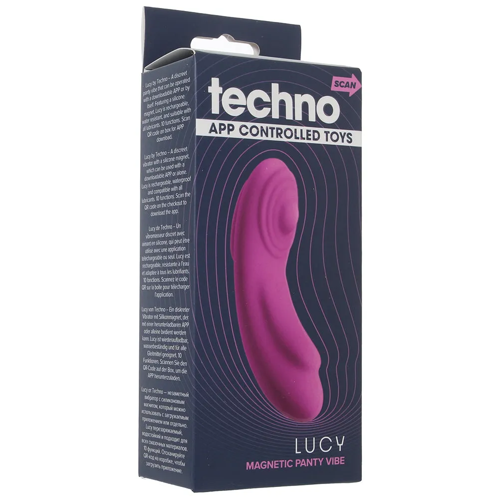 Techno Lucy Magnetic Panty Vibe in Magenta