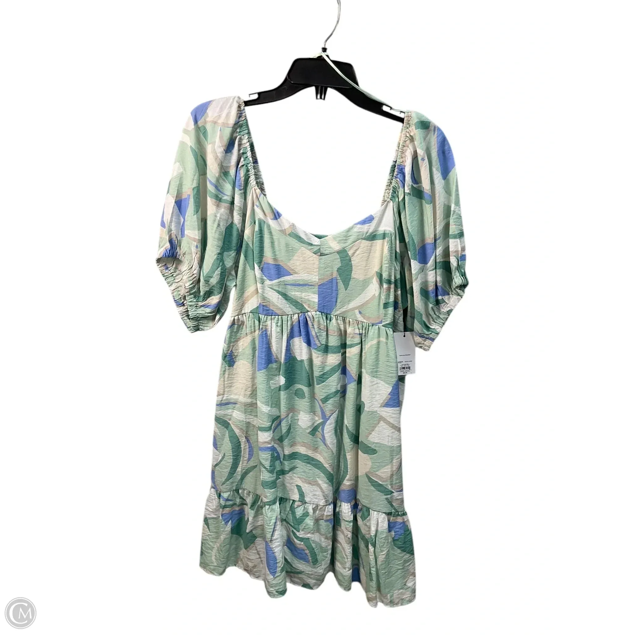 Top Short Sleeve By Nine West In Green, Size: 22