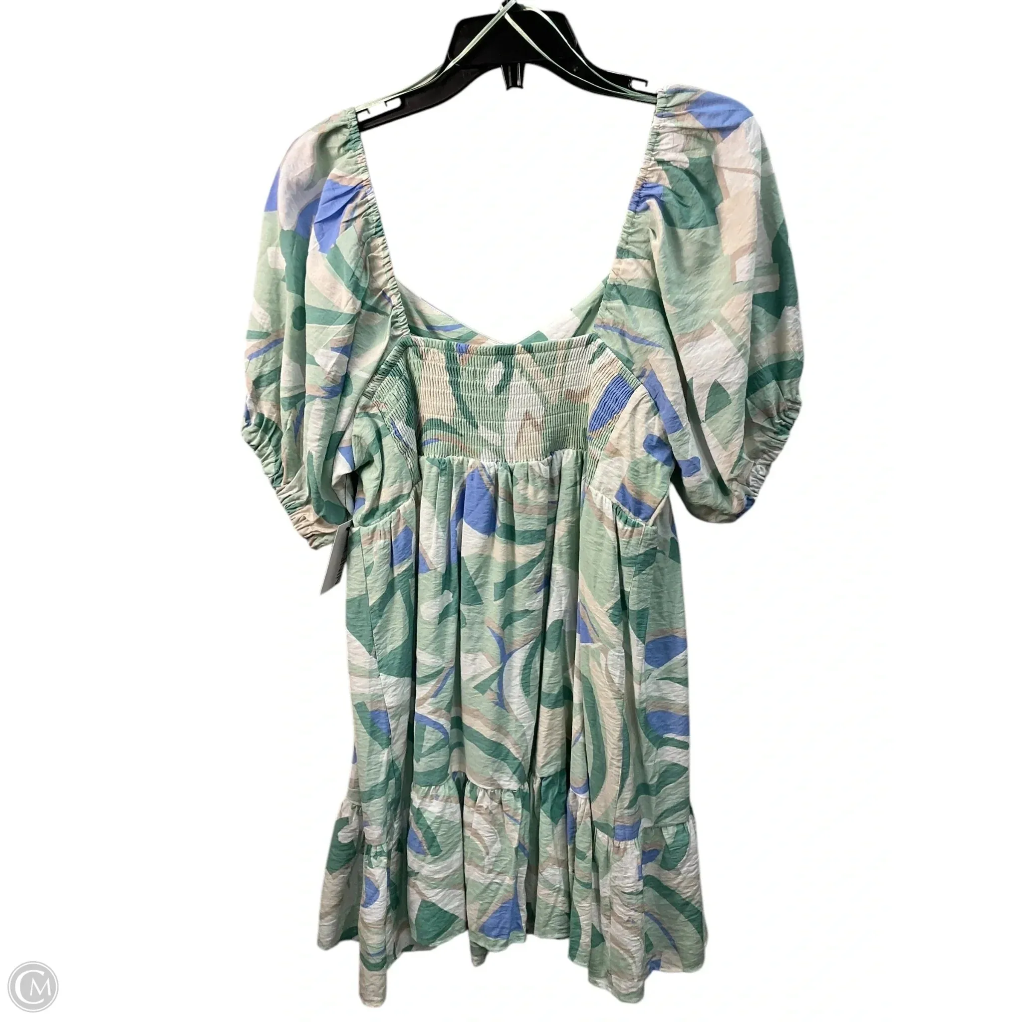 Top Short Sleeve By Nine West In Green, Size: 22