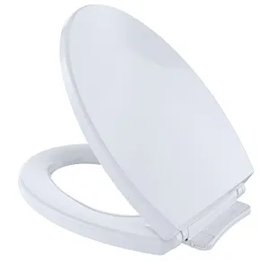 Toto SS114 01 SoftClose Elongated Toilet Seat, Cotton White