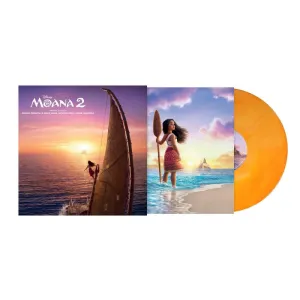 Walt Disney Records Moana 2 Soundtrack Exclusive Limited Orange Swirl (Vinyl)