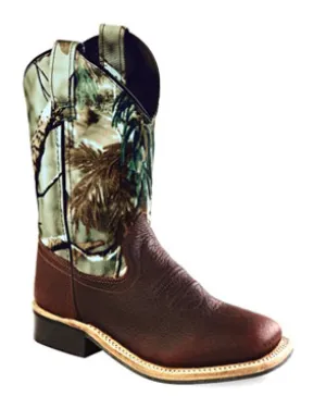 Youth's Old West Western Boot #BSY1816-C (3.5Y-7Y)